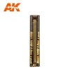 AK Interactive AK9123 BRASS PIPES 3.0MM Ø. 2 UNITS